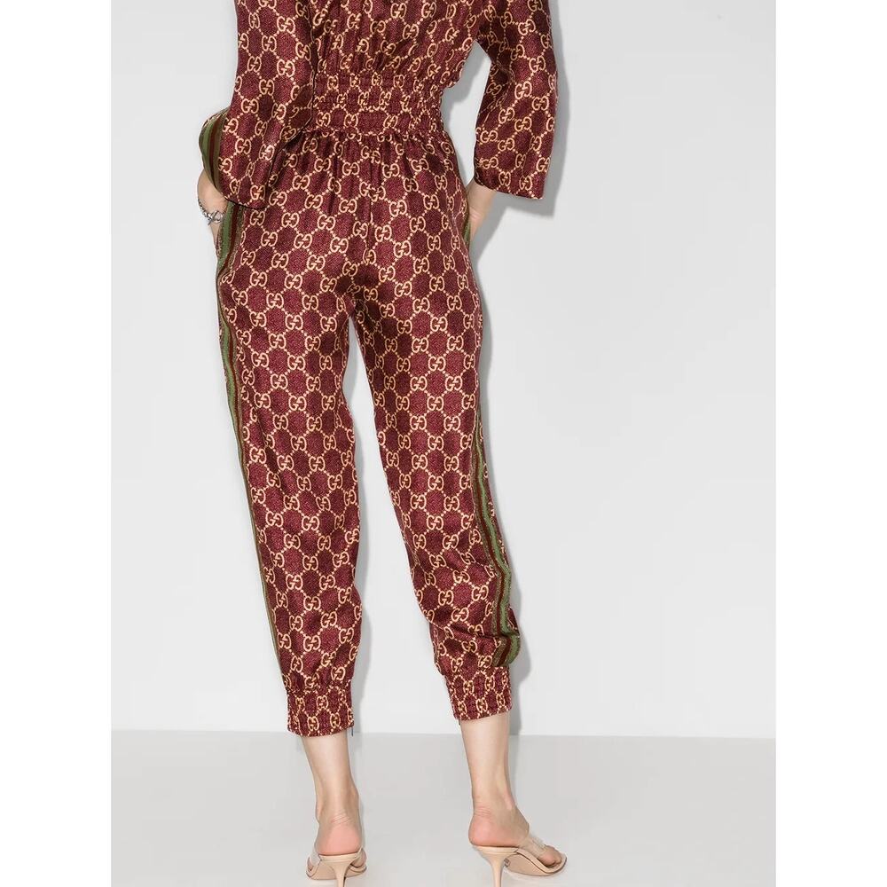 GUCCI Gg Supreme Track Pants - Red - XS - Picture 4 of 10